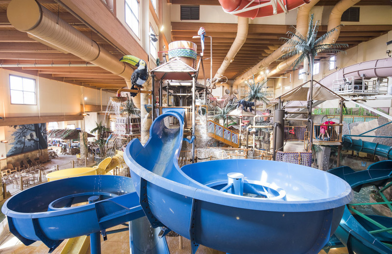Indoor water park at Chula Vista Resort.