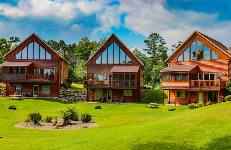 Villa exterior at Wilderness Resort Villas.