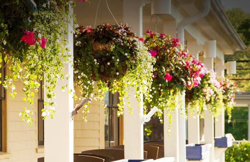 Porch at The Colonial Inn.