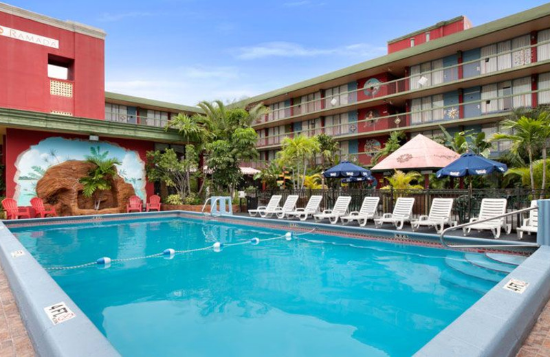 Swimming Pool at Ramada Hollywood Downtown