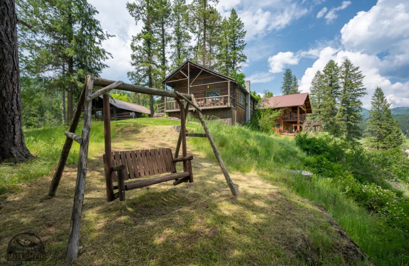 Cabins at Red Horse Mountain Ranch.