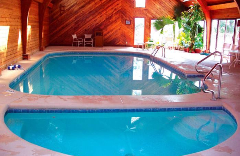 Vacation rental indoor pool at Your Lake Vacation/Al Elam Property Management.