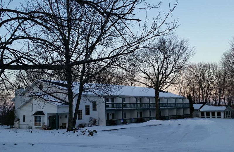 Exterior view of Nordic Lodge.