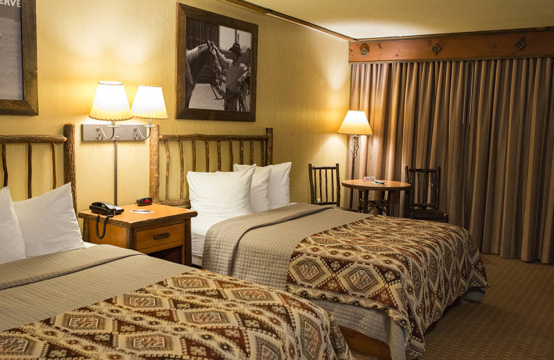 Guest room at Rocking Horse Ranch Resort.