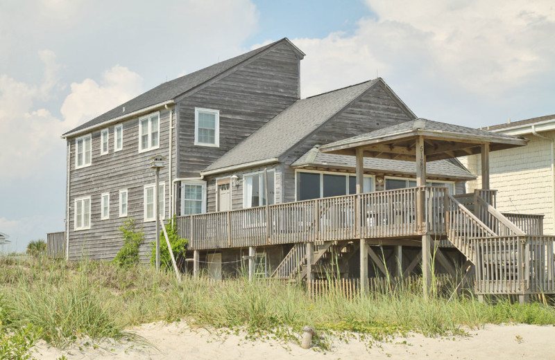 Rental exterior at Oak Island Accomodations.