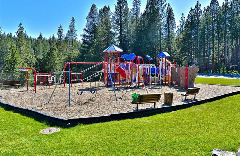 Outdoor Playground Equipment at Tahoe Signature Properties