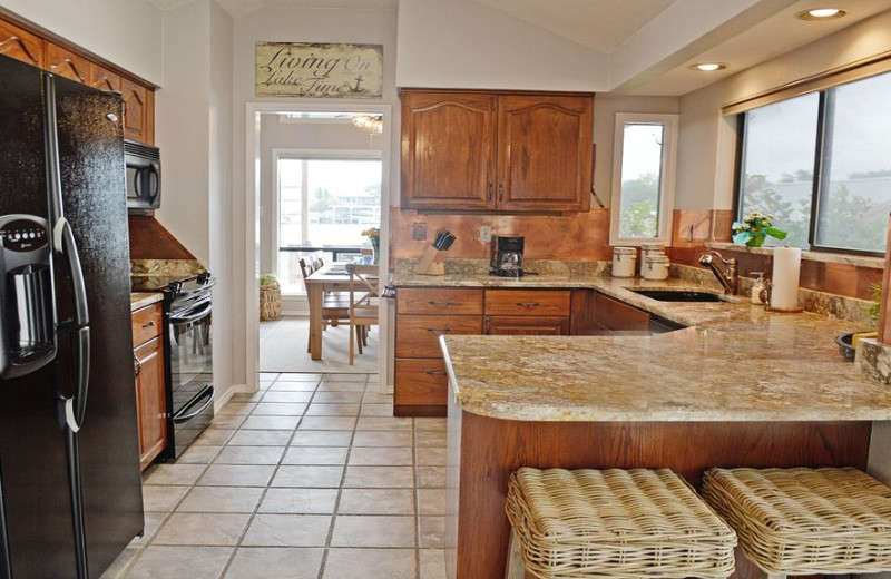 Kitchen at Splash Time Vacation Home.