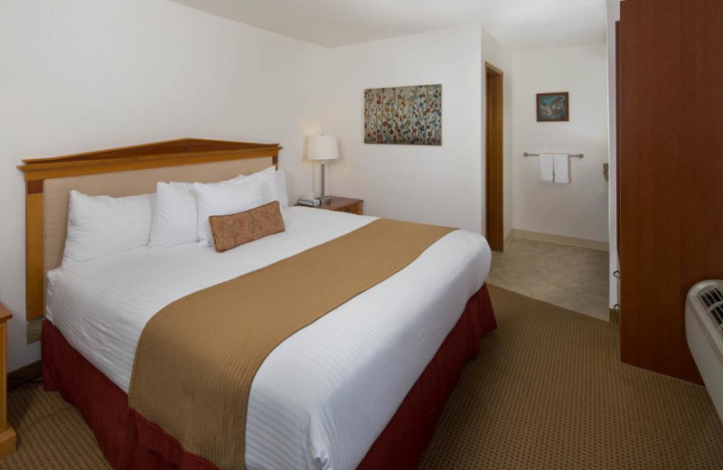 Guest room at Obertal Inn.