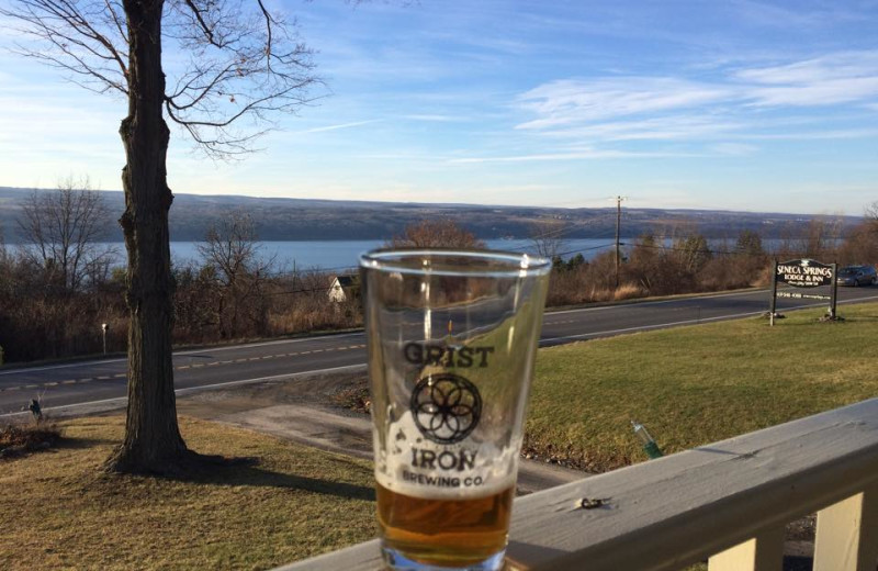 View from The Inn at Grist Iron.