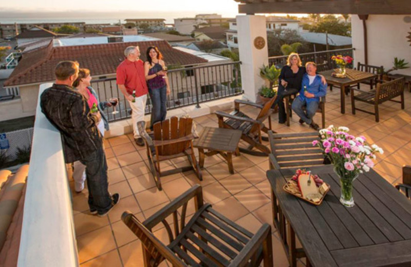 Enjoy the view of the Ocean from your suite's private patio