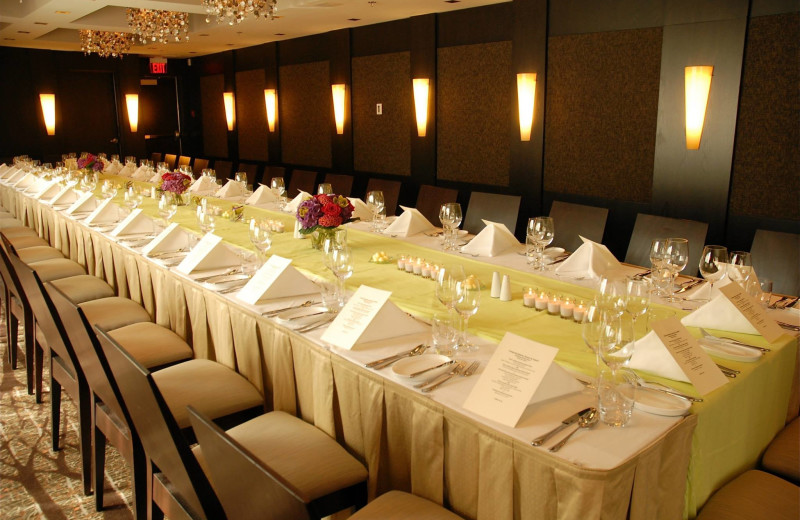 Event dining at Grande Rockies Resort.