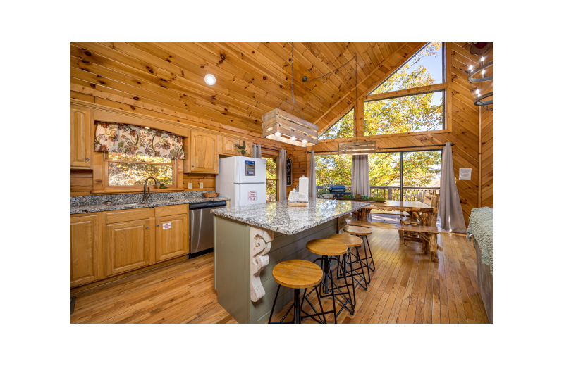 Kitchen at American Patriot Getaways - Absolutely Fabulous.