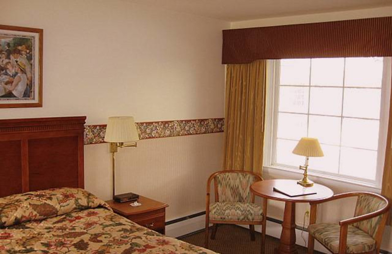 Guest room at Maple Terrace Motel.