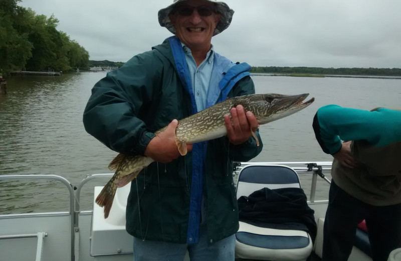 Fishing at Woodlawn Resort.