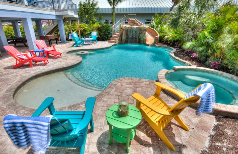 Rental pool at Anna Maria Vacations.