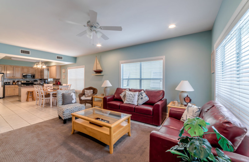 Rental living room at Harris Properties Management.