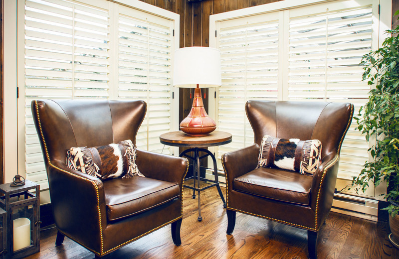 Sitting area at Jackson Hole Lodge.