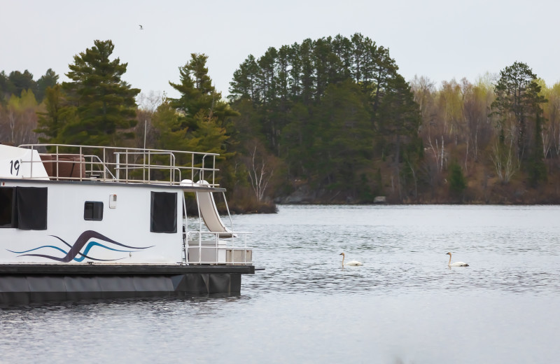 Houseboat at Vermilion Houseboats.