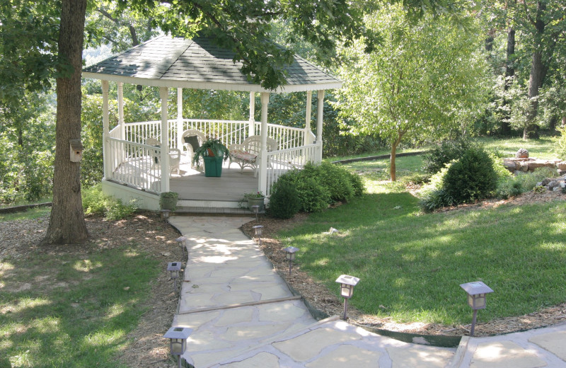 Gazebo at The Inn at Harbour Ridge.