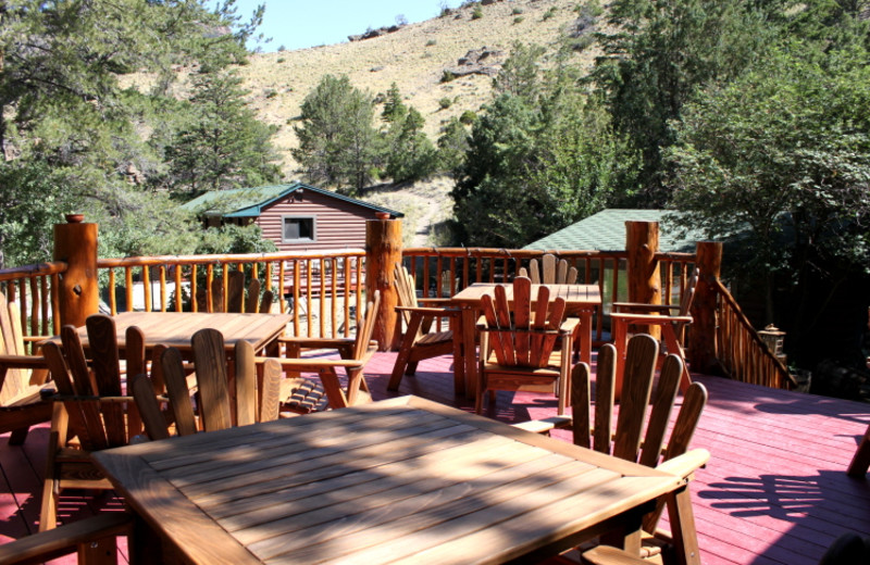 Outdoor Seating at Bill Cody Ranch