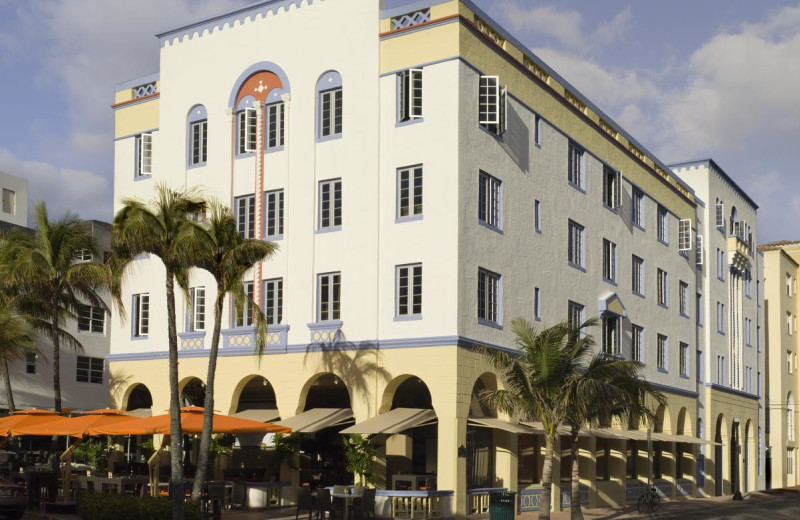 Exterior view of Edison Hotel South Beach.