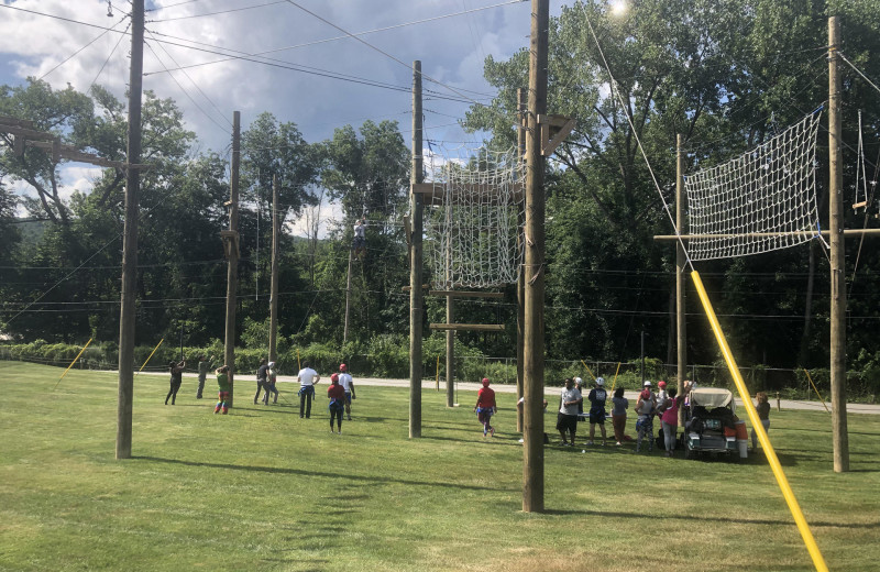 Ropes at Honor's Haven Retreat & Conference.