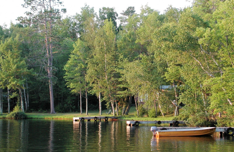 Lake view at Gypsy Villa Resort.