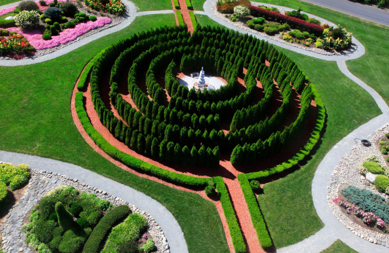 Garden & Labyrinth at Honor's Haven Retreat & Conference.