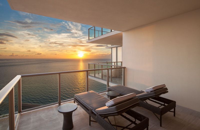 Guest balcony at The St. Regis Bal Harbour Resort.