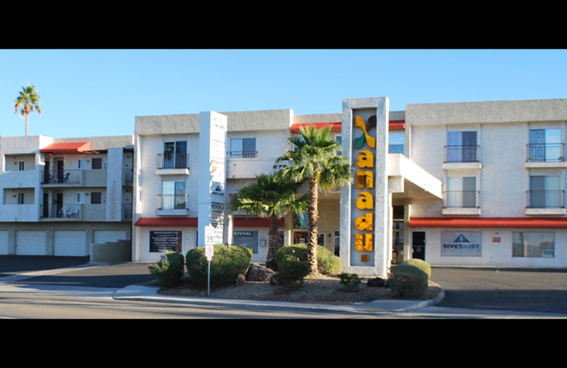 Exterior view of Xanadu Condo Resort.