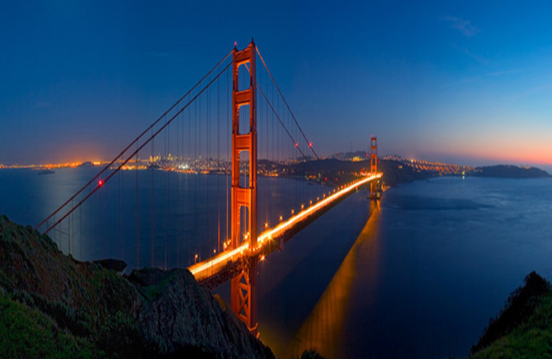 Golden Gate Bridge near Castle Inn.