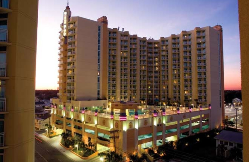 Exterior view of Wyndham Ocean Boulevard.