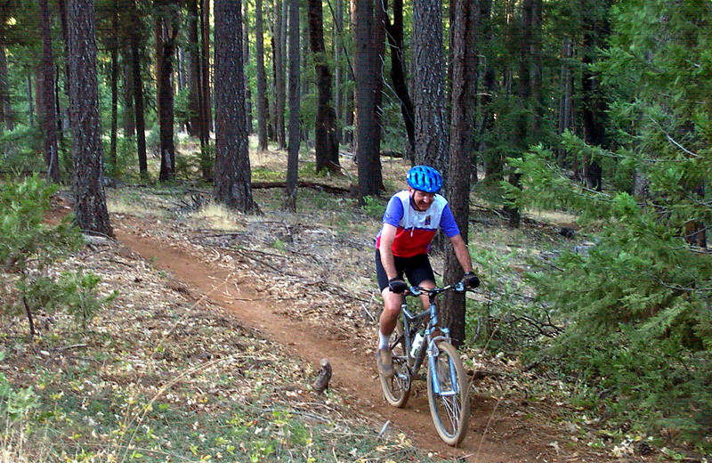 Mountain Biking at Silver Creek Plunge