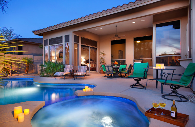 Rental pool at Arizona Vacation Rentals.