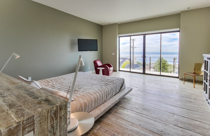 Rental bedroom at Cal Vacation Homes.