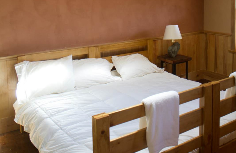 Guest room at Common Ground Center.