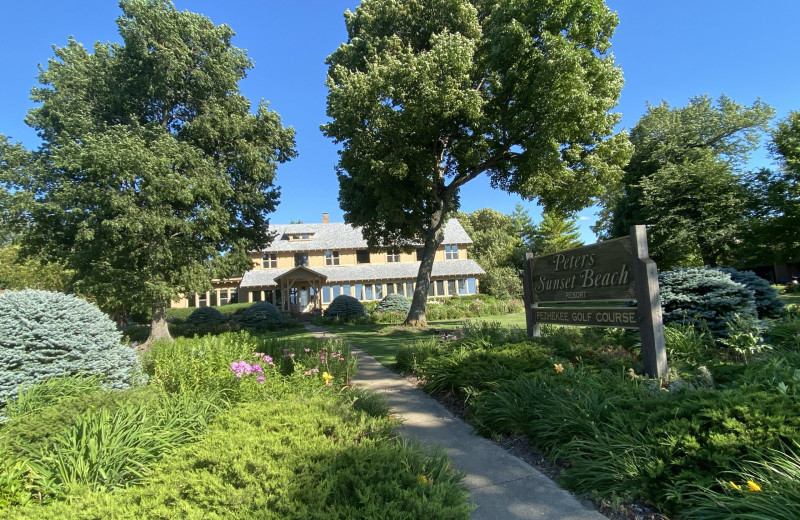 Exterior view of Peters' Sunset Beach Resort.