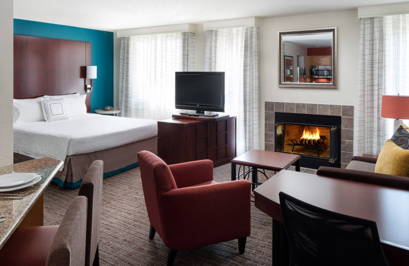 Guest room at Residence Inn by Marriott Pleasant Hill Concord.