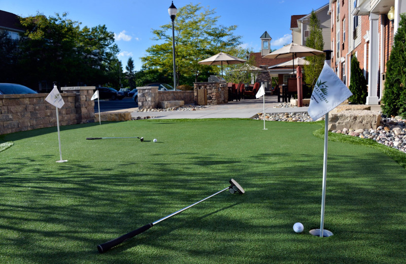 Golf at TownePlace Suites East Lansing.