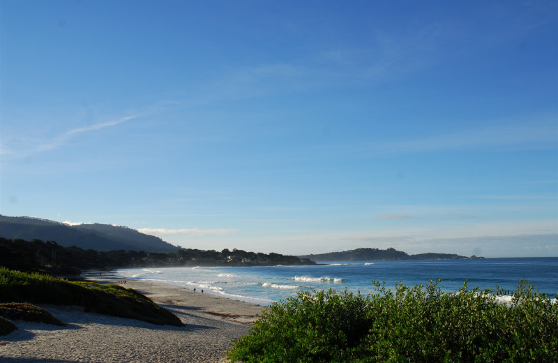 Beautiful beaches near Carmel Lodge.