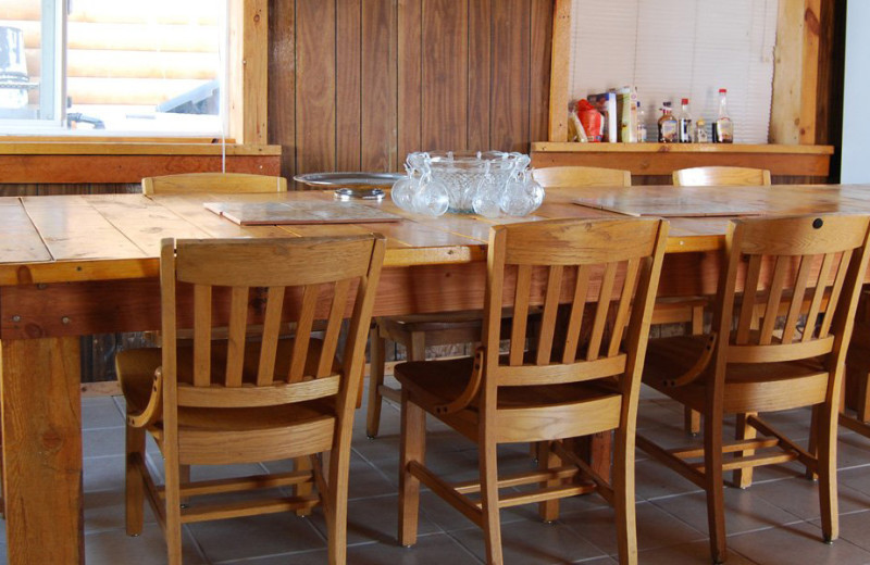 Dining at Marianna Inn.