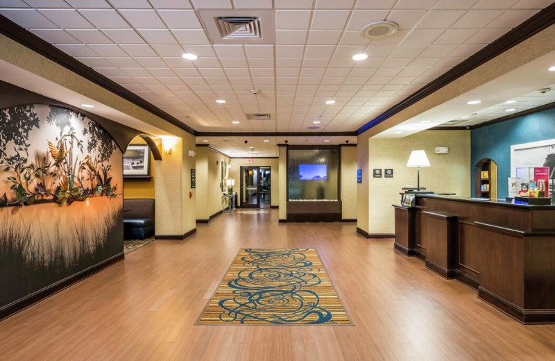 Lobby at Hampton Inn & Suites Jacksonville South - Bartram Park.