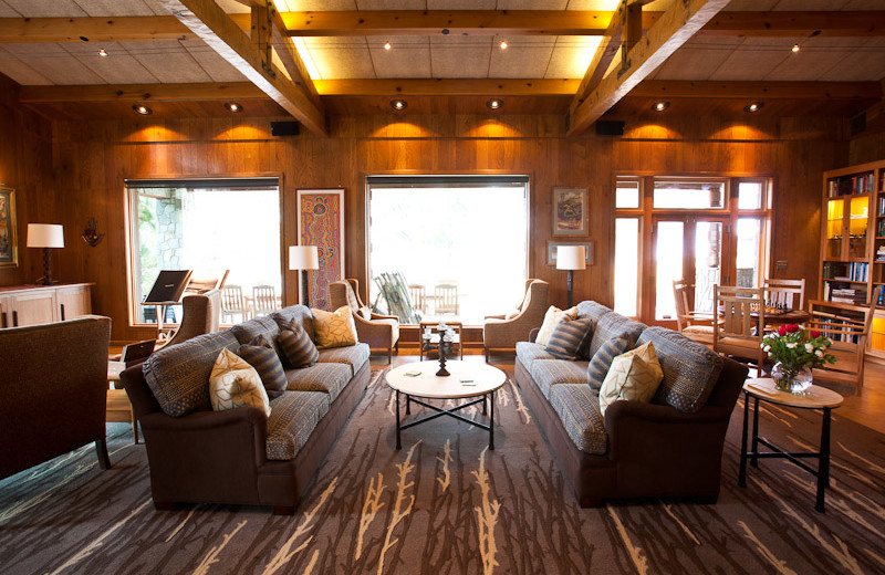 Lobby View at House on Metolius