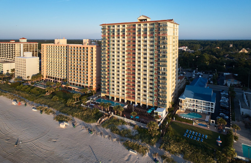 Exterior view of Paradise Resort.