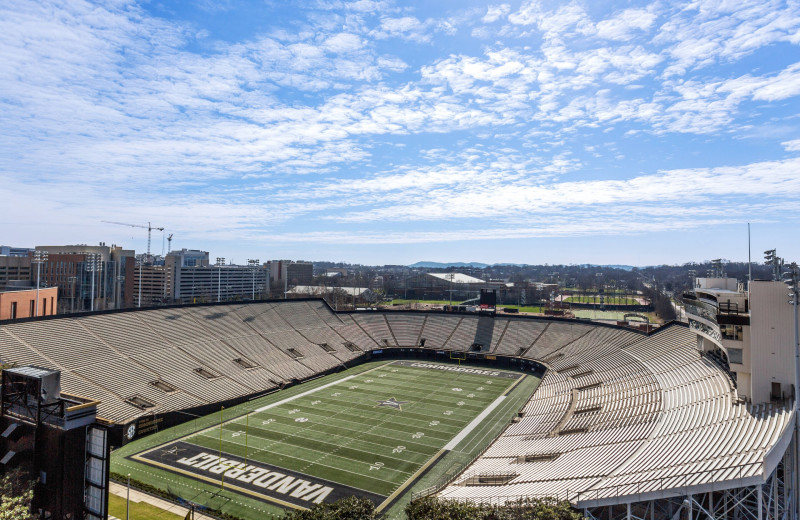 Stadium view at Nashville Marriott at Vanderbilt University.