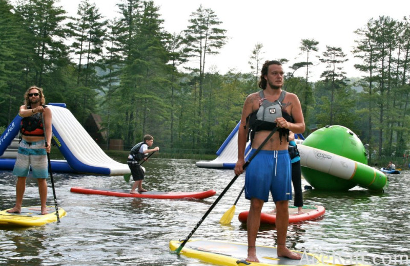 Water activities at ACE Adventure Resort.