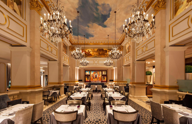 Dining at The St. Regis.