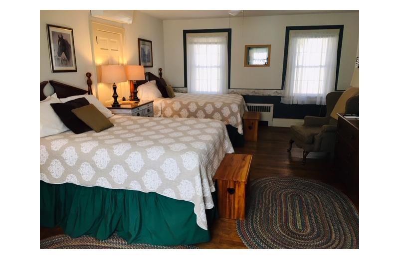 Guest room at Richmond Inn Bed 