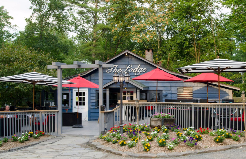 Exterior view of Woodstock Lodge.