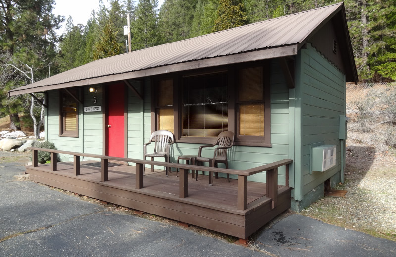 Cabin at Railroad Park Resort.